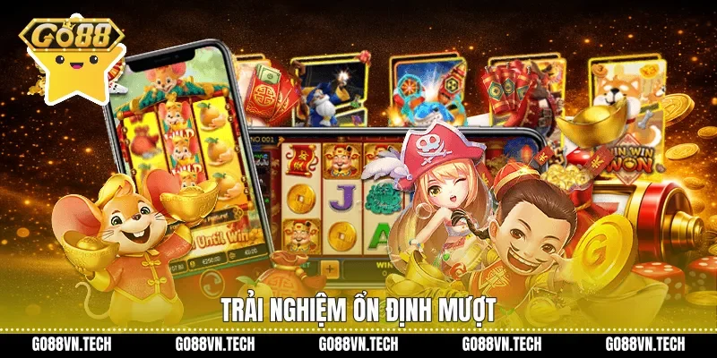 Tây Du Ký Go88 - Trải Nghiệm Game Chủ Đề Kinh Điển 3 Trải nghiệm ổn định mượt